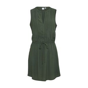 GAP Letné šaty 'SL BIB SOLIDS'  zelená