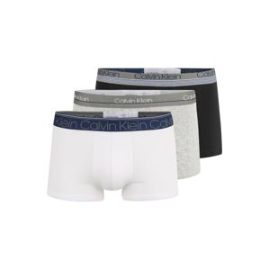 Calvin Klein Underwear Boxerky  sivá / biela / čierna