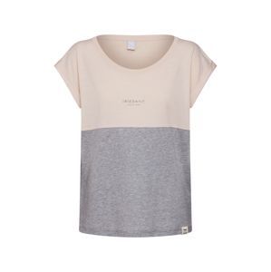 Iriedaily Shirt 'Block Girl'  sivá / ružová