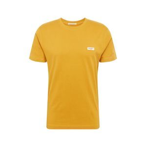 Nudie Jeans Co Tričko 'Daniel Logo'  žlté