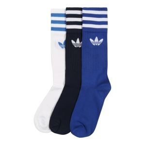 ADIDAS ORIGINALS Ponožky 'SOLID CREW'  modré / námornícka modrá / biela