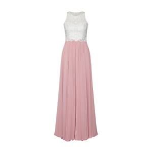 Laona Večerné šaty  ružová / biela