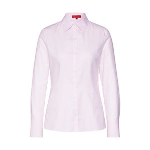 HUGO Bluse 'The Fitted Shirt'  ružová