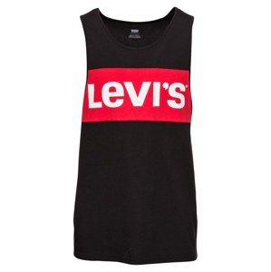 LEVI'S Tričko  červená / čierna / biela