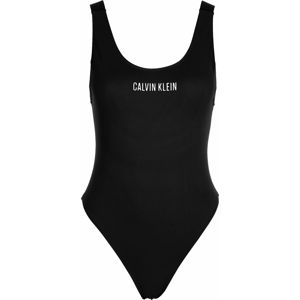 Calvin Klein Swimwear Jednodielne plavky 'Scoop W'  čierna