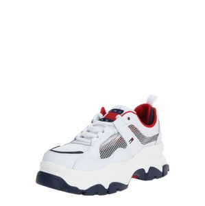 Tommy Jeans Sneaker  červené / biela / tmavomodrá