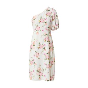 Miss Selfridge (Petite) Šaty  zelená / biela / ružová / ružová / lososová