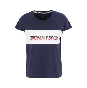 Tommy Sport Funkčné tričko 'BLOCKED'  námornícka modrá