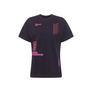 Nike SB Funkčné tričko  ružová / čierna melírovaná