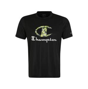 Champion Authentic Athletic Apparel Funkčné tričko  sivá / čierna