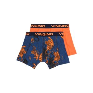 VINGINO Nohavičky 'B 193-4 Tiger'  tmavomodrá / oranžová