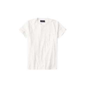 Abercrombie & Fitch Shirt 'HEAVYWEIGHT'  biela