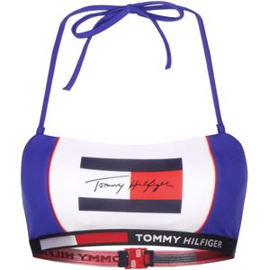 Tommy Hilfiger Underwear Bikinový top  modrá / červená / biela