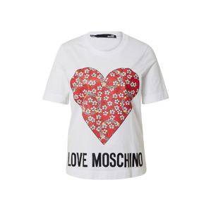 Love Moschino Tričko  biela / čierna / zmiešané farby