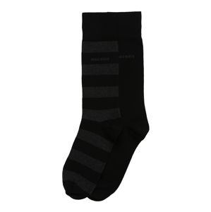 BOSS Ponožky '2P BlockStripe'  čierna
