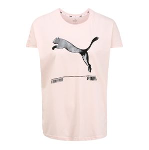 PUMA Sport-Shirt 'Nu-tility'  čierna / ružová