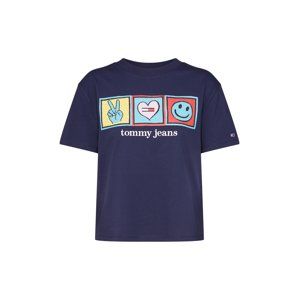 Tommy Jeans Tričko 'TJW POSITIVE TEE'  námornícka modrá / zmiešané farby