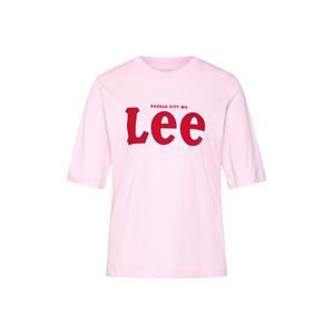 Lee Tričko 'LEE TEE'  ružová