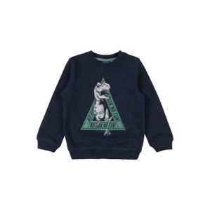Sanetta Kidswear Mikina  modré / zelená / biela