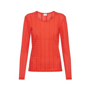 JACQUELINE de YONG Shirt 'Lenna'  oranžovo červená