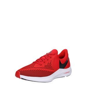 NIKE Bežecká obuv 'Nike Air Zoom Winflo 6'  červené / čierna