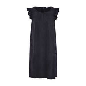 EDC BY ESPRIT Letné šaty  čierna denim