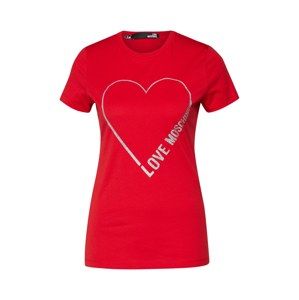 Love Moschino Tričko  červené