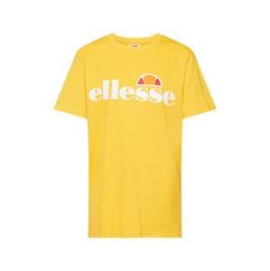 ELLESSE Tričko 'Albany'  žlté / biela