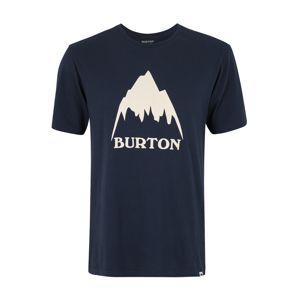 BURTON Tričko 'Mountain'  tmavomodrá / biela