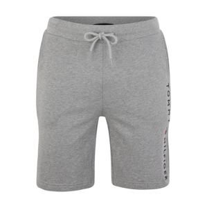 Tommy Hilfiger Underwear Pyžamové nohavice  sivá melírovaná / čierna