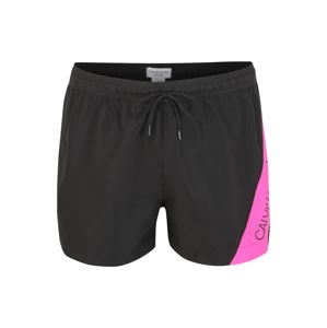 Calvin Klein Swimwear Plavecké šortky 'SHORT DRAWSTRING'  čierna