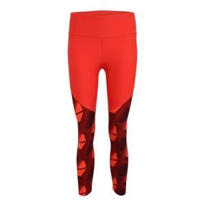 UNDER ARMOUR Športové nohavice 'Vanish'  červené / čierna