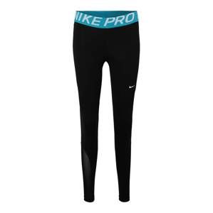 NIKE Športové nohavice 'Pro'  modré / čierna