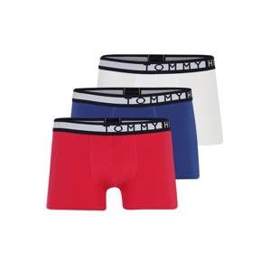 Tommy Hilfiger Underwear Boxerky '3P Trunk'  tmavomodrá / červené / biela