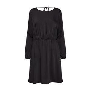 JACQUELINE De YONG Letné šaty 'GUSTAV L/S DRESS WVN'  čierna