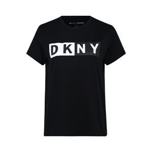 DKNY Sport Funkčné tričko 'CREW NECK SHORT-SLEEVE TEE'  čierna