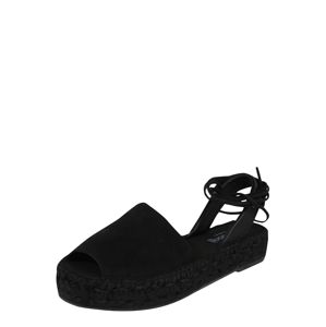Espadrij L´originale Sandále 'Mimizan Noir'  čierna