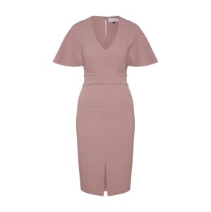 Closet London Kokteilové šaty  svetlofialová / rosé