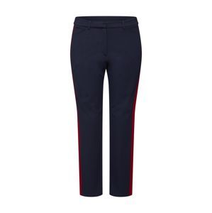 ESPRIT Nohavice 'Jogger Pants woven'  tmavomodrá / červené / biela