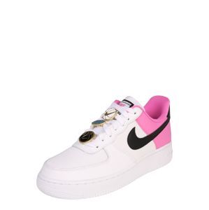 Nike Sportswear Nízke tenisky 'Air force 1 -07'  ružová / čierna / biela
