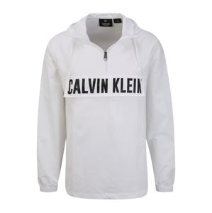 Calvin Klein Performance Športová bunda  biela / čierna