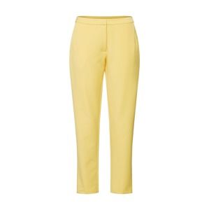 minimum Plisované nohavice 'Halle'  žltá