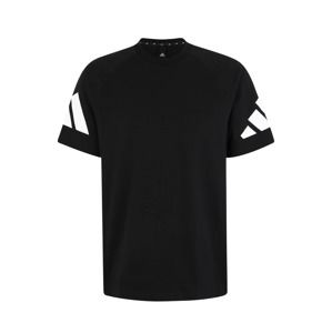 ADIDAS PERFORMANCE Funkčné tričko 'TP Heavy'  čierna / biela