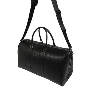 GUESS Víkendová taška 'Dan Logo'  čierna