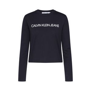 Calvin Klein Jeans Tričko 'INSTITUTIONAL'  čierna