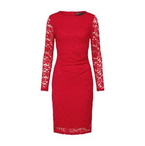Mela London Kokteilové šaty 'RUCHED LACE BODYCON DRESS'  červené