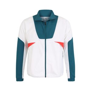 REEBOK Športová bunda 'MYT WOVEN JACKET'  biela / pastelovo modrá / pastelovo červená