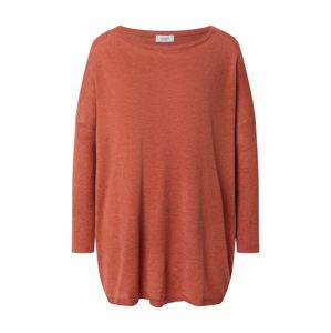 JACQUELINE de YONG Oversize sveter 'Zoe'  oranžovo červená