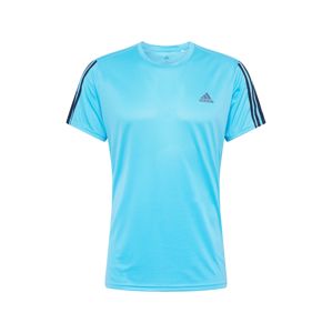 ADIDAS PERFORMANCE Funkčné tričko 'Run 3S M'  modrozelená / tmavomodrá