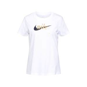 Nike Sportswear Tričko  zlatá / biela
